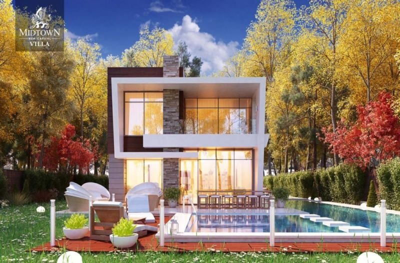 كمبوند ميدتاون فيلا العاصمة الإدارية Midtown Villa