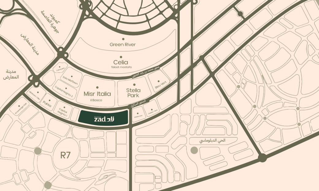 كمبوند زاد ريزيدنس العاصمة الإدارية Zad Residence