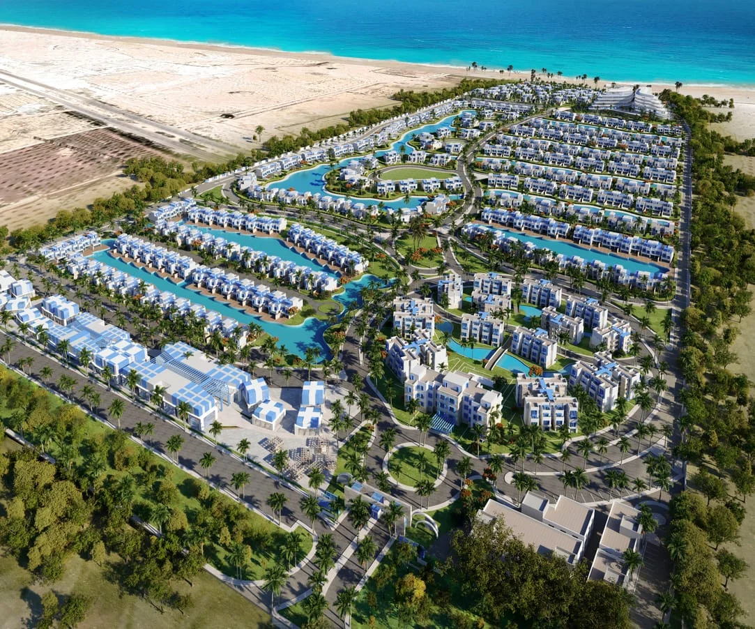 أسماء قرى الساحل الشمالي بالترتيب _2025 8 قرية نايا باي الساحل الشمالي Naya Bay Coast