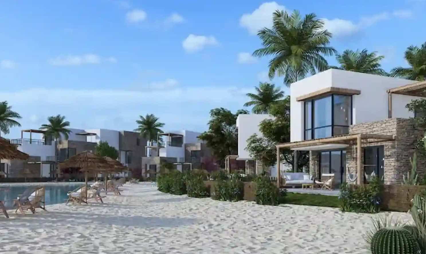 قرية ليف سيزار رأس الحكمة - LYV Caesar North Coast 4 LYV Caesar Village Ras El Hekma Gates2 قرية ليف سيزار رأس الحكمة