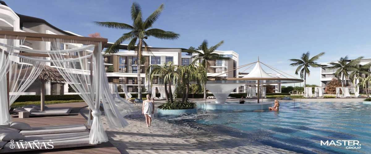 قرية ونس الساحل الشمالي – أفضل مشروع سياحي واستثماري 2026 1 ونس الساحل الشمالي Wanas North Coast قرية ونس الساحل الشمالي