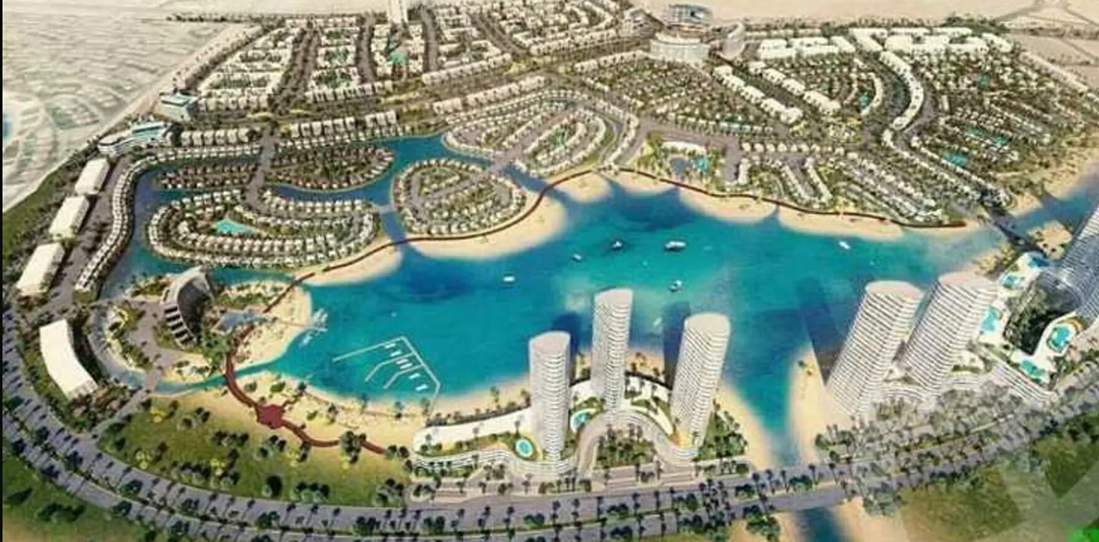 أبراج داون تاون العلمين الجديدة – Down Town New Al Alamein 3 أبراج داون تاون العلمين الجديدة