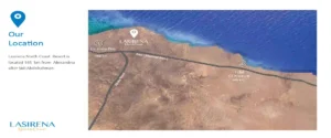 قرية لاسيرينا الساحل الشمالي – Lasirena North Coast 2026 1 موقع قرية لاسيرينا الساحل الشمالي
