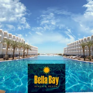 قرية بيلا باي بيتش الغردقة – La Bella Bay Hurghada 2026 1 موقع قرية بيلا باي بيتش الغردقة