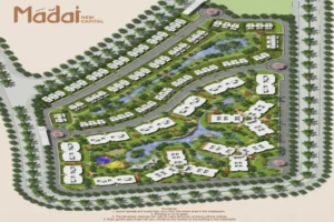 كمبوند مداي العاصمة الإدارية– Compound Madai New 2026 3 تصميم كمبوند مداي العاصمة الإدارية الجديدة