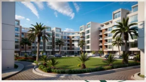 كمبوند هيفين جاردنز التجمع الخامس – 2026 Heaven Gardens 4 تصميم كمبوند هيفين جاردنز