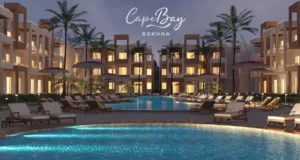 قرية كاب باي السخنة – Village Cape Bay Sokhna 2026 5 مساحات قرية كاب باي السخنة