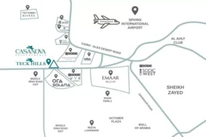 كمبوند تيك هيلز زايد الجديدة – Compound Teck Hills 2026 1 موقع كمبوند تيك هيلز زايد الجديدة