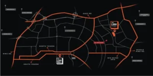 كمبوند ذا لارك ريزيدنس التجمع الخامس Lark Residence – 2026 1 الموقع في كمبوند ذا لارك ريزيدنس التجمع الخامس