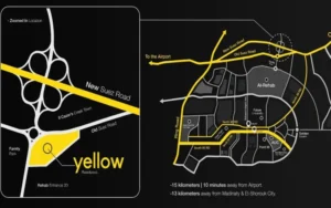 كمبوند يلو ريزيدنس التجمع الخامس – 2026 Compound Yellow Residence 1 موقع كمبوند يلو ريزيدنس التجمع الخامس