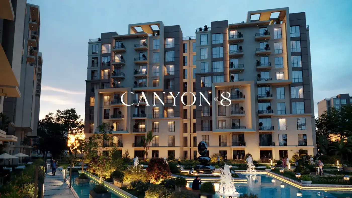 كمبوند كانيون 8 العاصمة الإدارية - Canyon 8 New Capital 2 كمبوند كانيون 8 العاصمة الإدارية