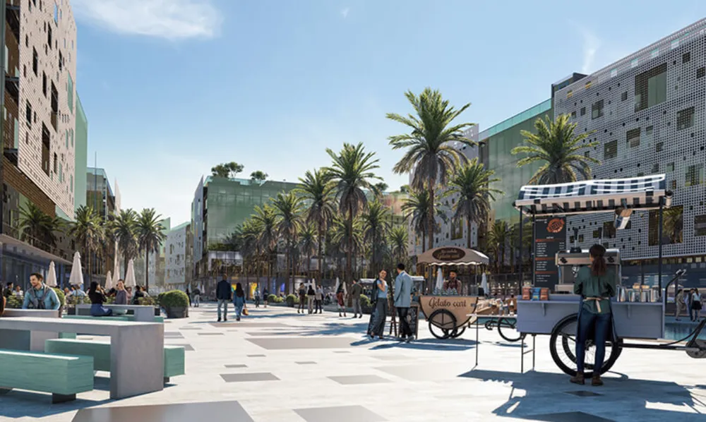 أوربن بيزنس لين القاهرة الجديدة - Urban Business Lane 2026 4 تصميم أوربن بيزنس لين القاهرة الجديدة
