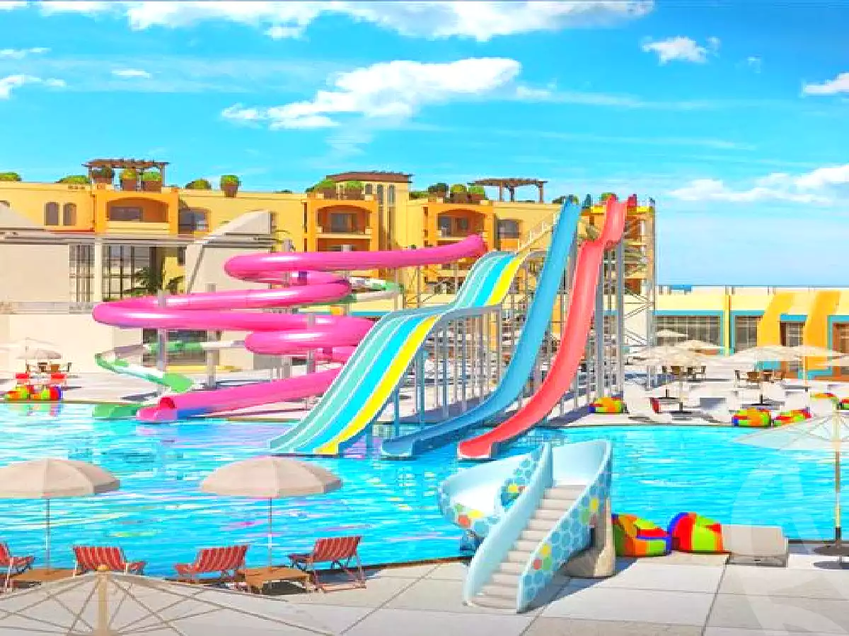 قرية النزهة بيتش راس سدر- Nozha Beach Ras sudr 2026 4 تصميم قرية النزهة بيتش رأس سدر