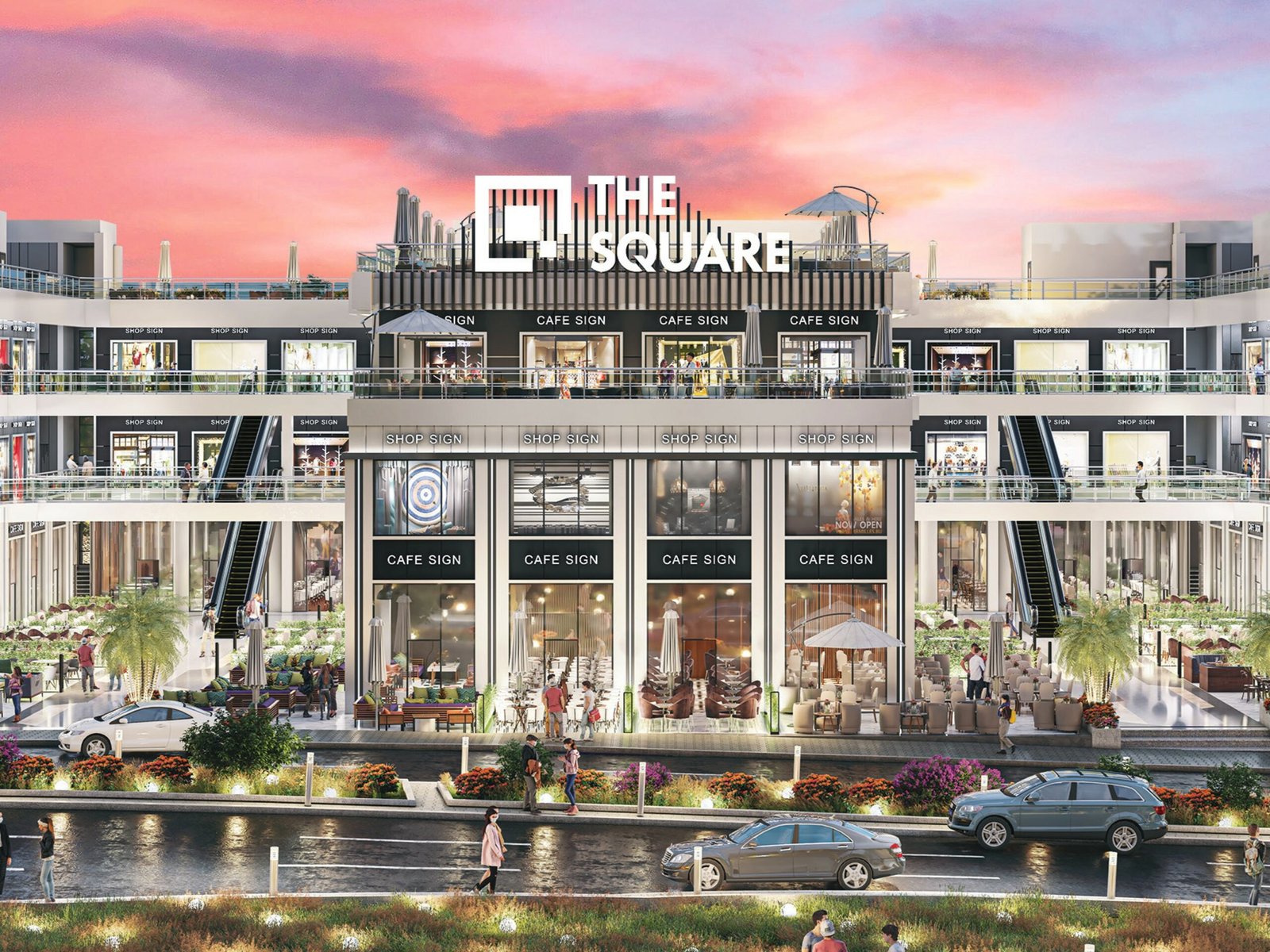 ذا سكوير مول الشروق - The Square Mall 3 ذا سكوير مول الشروق