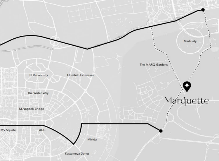 مول ذا ماركيت المستقبل سيتي _ The Marquette Mall 2026 1 موقع مول ذا ماركيت المستقبل سيتي