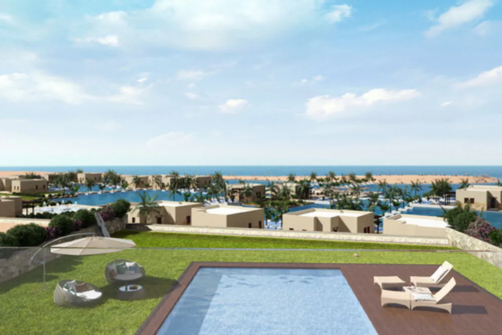 فنادير سي فرونت الجونة – Fanadir Sea front 2026 4 أنواع ومساحات الوحدات في فنادير سي فرونت الجونة
