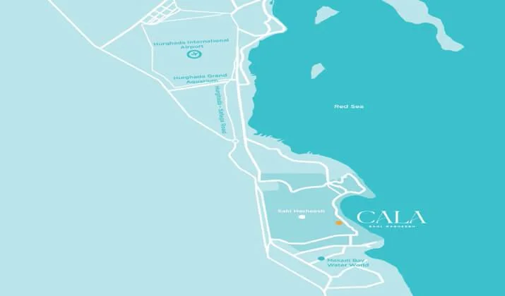 قرية كالا سهل حشيش الغردقة – 2026 Cala Sahl Hasheesh 1 موقع قرية كالا سهل حشيش الغردقة