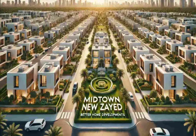 كمبوند ميدتاون زايد الجديدة - Compound Midtown New Zayed