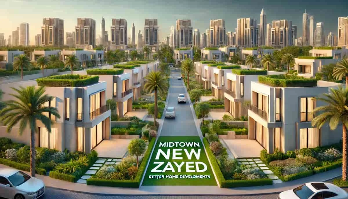 كمبوند ميدتاون زايد الجديدة -Compound Midtown New Zayed 2026 1 موقع كمبوند ميدتاون زايد الجديدة