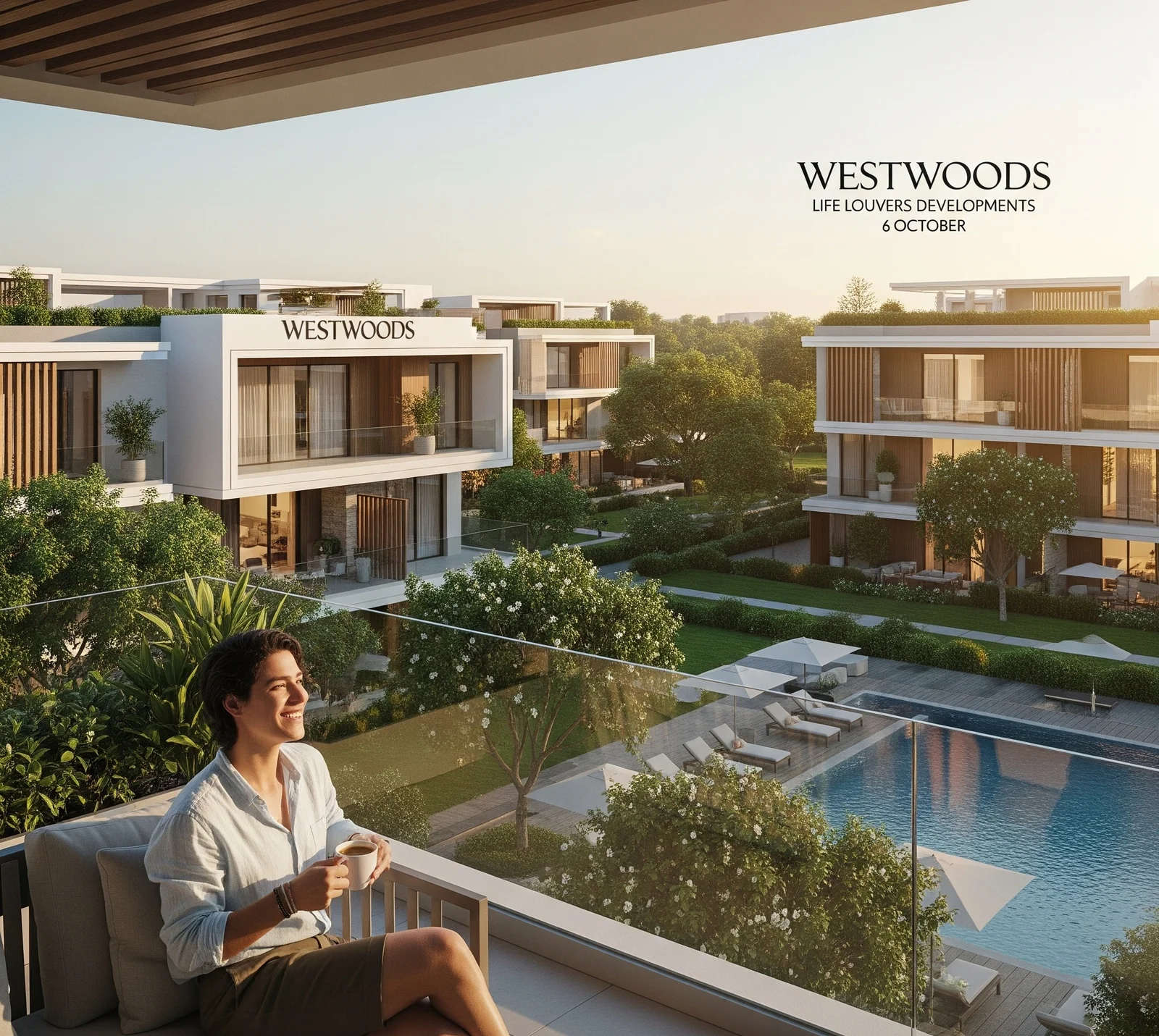 كمبوند ويست وودز 6 أكتوبر - West Woods 6 October 1 كمبوند ويست وودز 6 أكتوبر