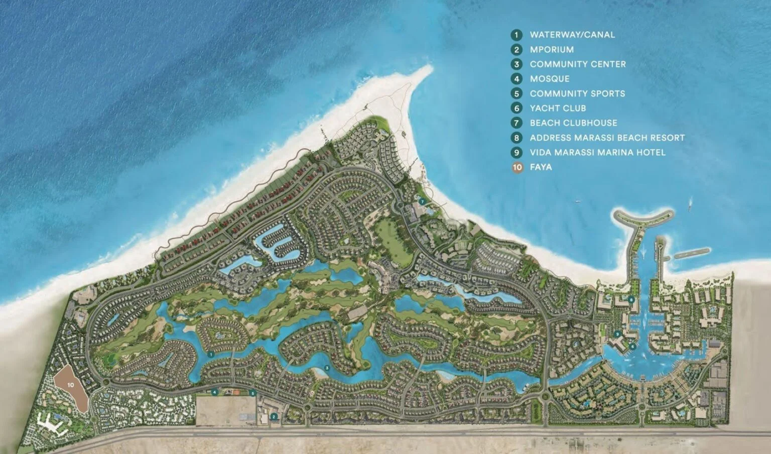 مراسي ريد ايدشن سوما باي - Marassi Red Edition somabay 3 تصميم مراسي ريد ايدشن سوما باي