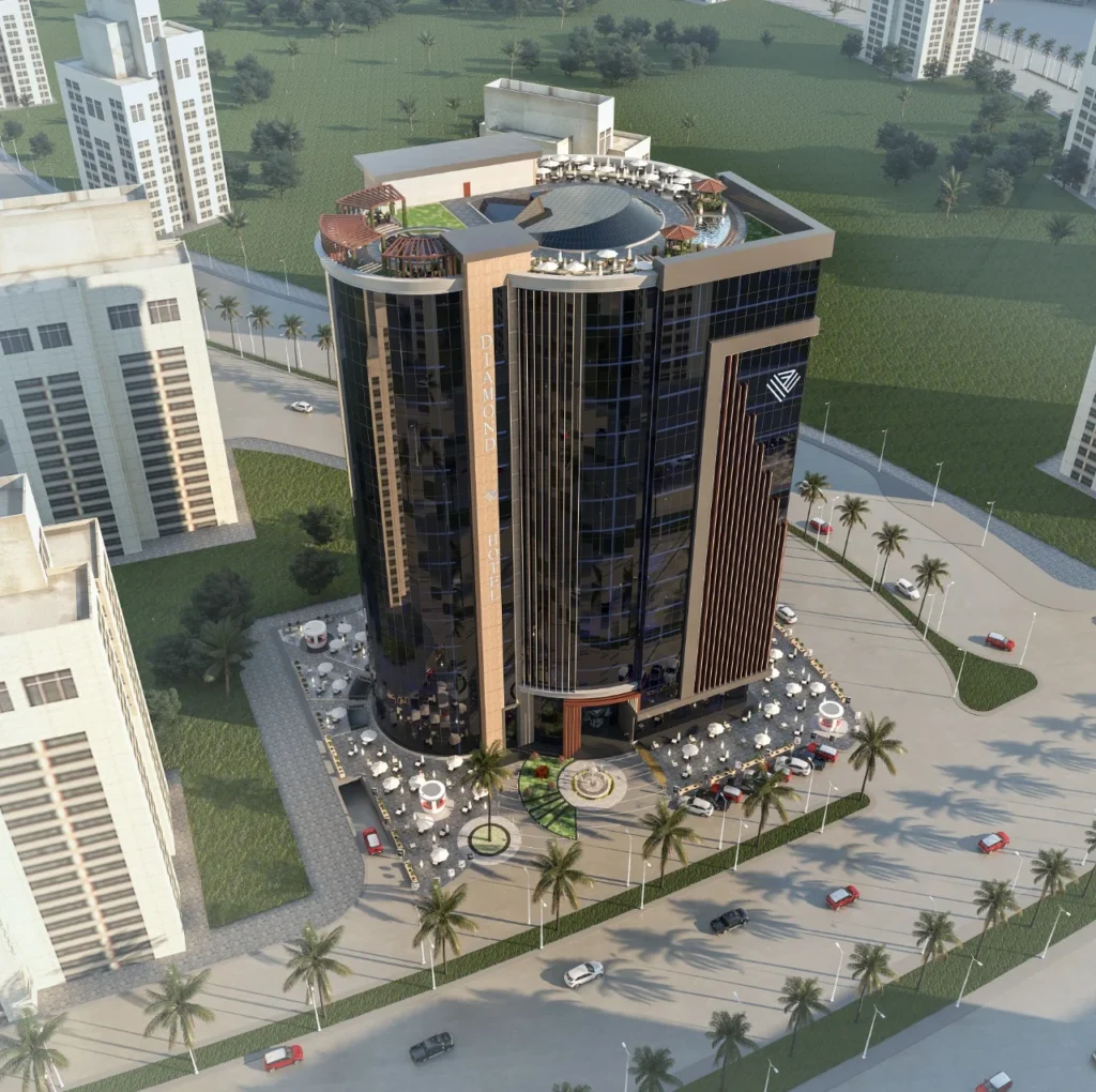 Capital Diamond Tower Mall New Capital by Amazon Holding